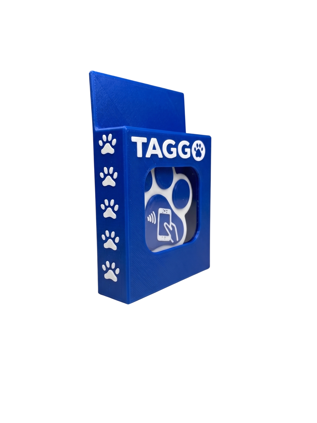 Placa NFC para Mascotas TAGGO PETS – Identificación Inteligente con Contacto por WhatsApp y Llamada