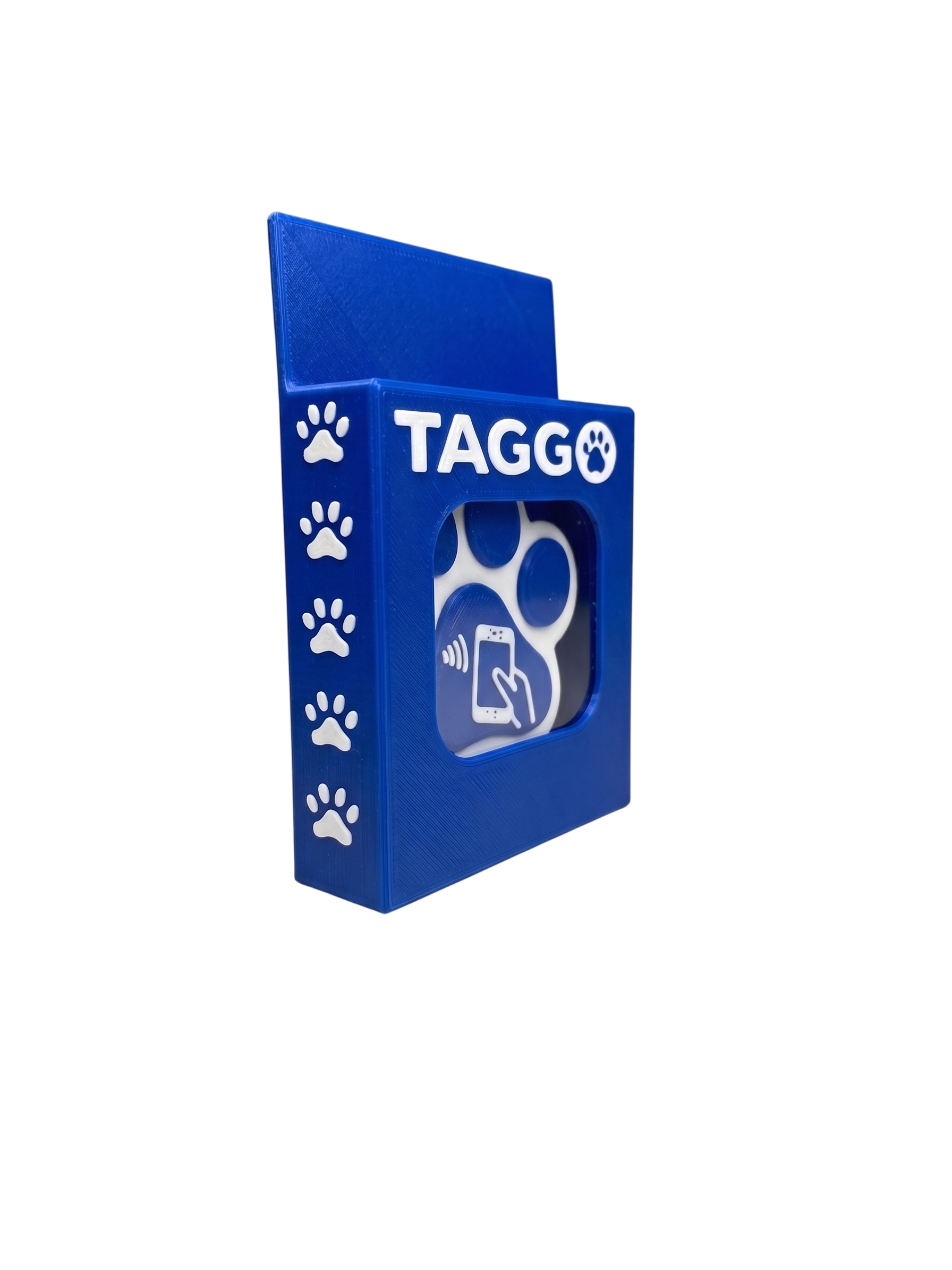 Placa NFC para Mascotas TAGGO PETS – Identificación Inteligente con Contacto por WhatsApp y Llamada