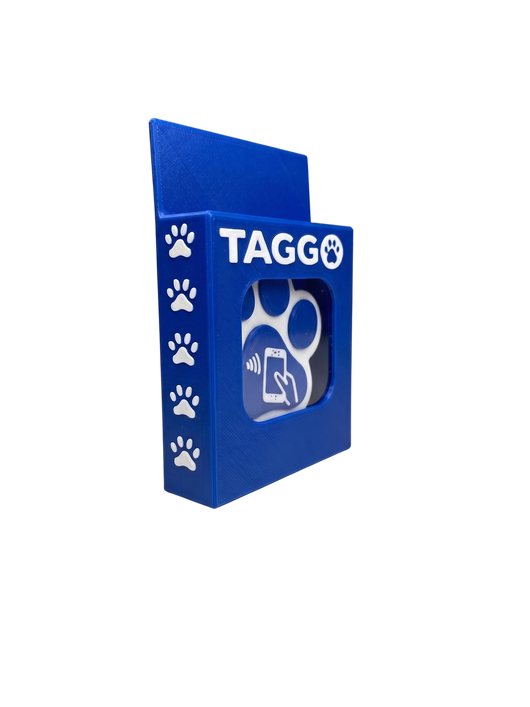 Placa NFC para Mascotas TAGGO PETS – Identificación Inteligente con Contacto por WhatsApp y Llamada
