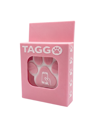 Placa NFC para Mascotas TAGGO PETS – Identificación Inteligente con Contacto por WhatsApp y Llamada