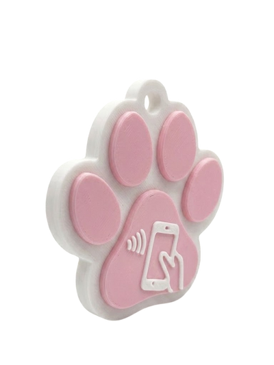 Placa NFC para Mascotas TAGGO PETS – Identificación Inteligente con Contacto por WhatsApp y Llamada