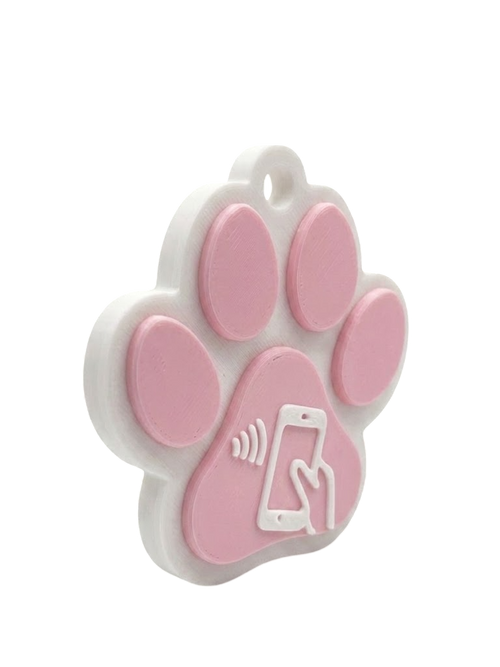 Placa NFC para Mascotas TAGGO PETS – Identificación Inteligente con Contacto por WhatsApp y Llamada